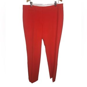 Ann Taylor Loft Coral Zoe Style Dress Pants-Size 12- Like New perfect for office
